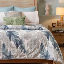 Vianney-Queen-Comforter-Novo-Mint-Queen-Size-Bedding-Reversible-Cozy-Blankets-in-Green-Feather-Design-and-Solid-Light-Grey-on-Other-Side-Bedroom-Essentials-3